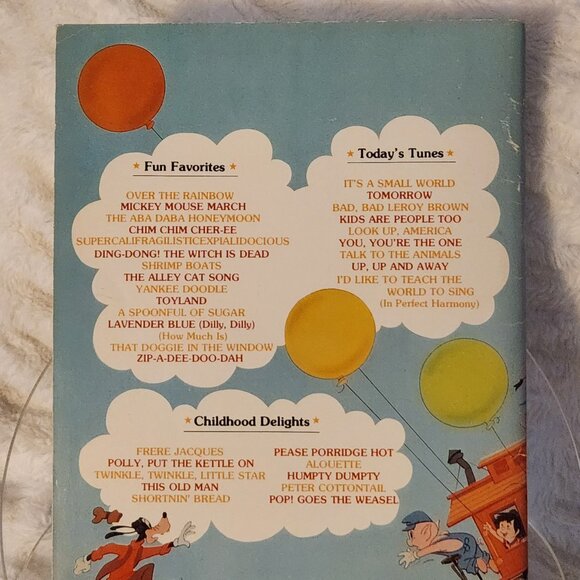Disney Presents: Songs for Fun (1979) The Big 3 Music Corp - Picture 7 of 14
